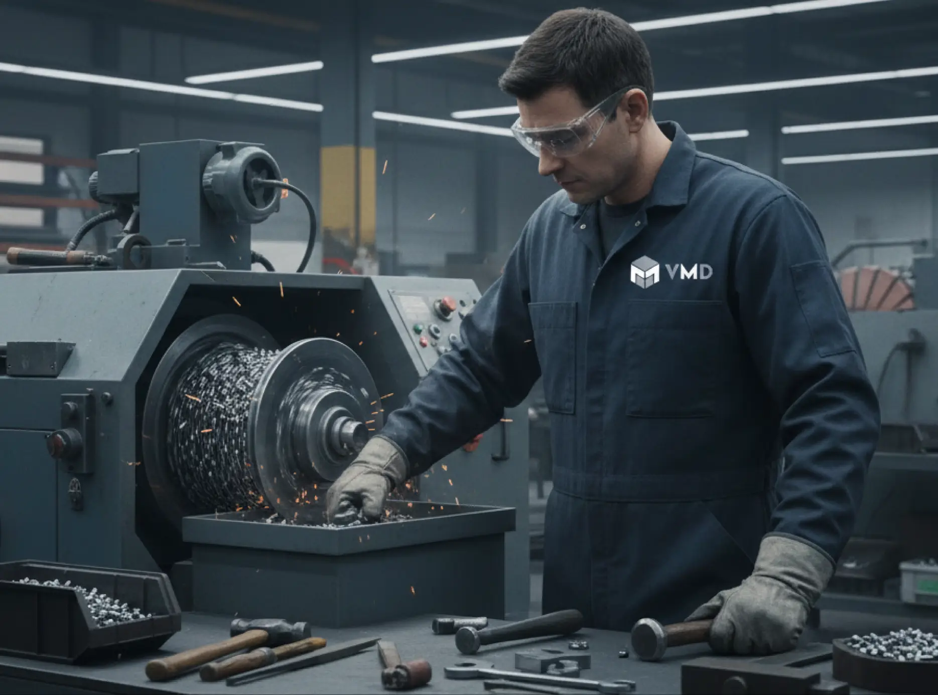 Burattatura metalli a Monza e Brianza