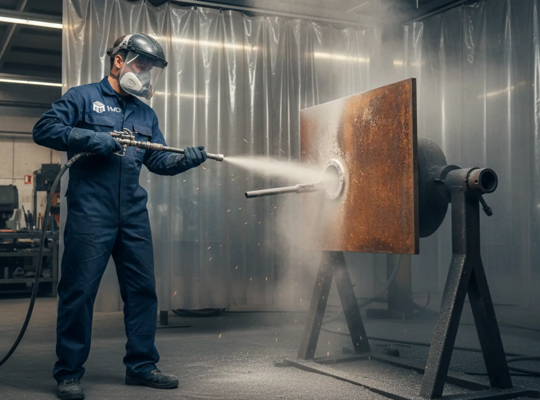 Sabbiatura metalli a nastro monza e brianza